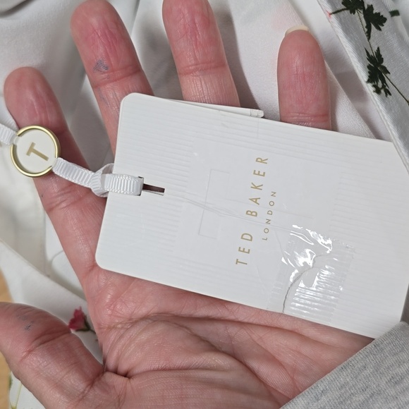 {Ted Baker London} Camila Hedgerow Wrap Skirt - Ted Size 1 (SMALL) - Picture 16 of 17